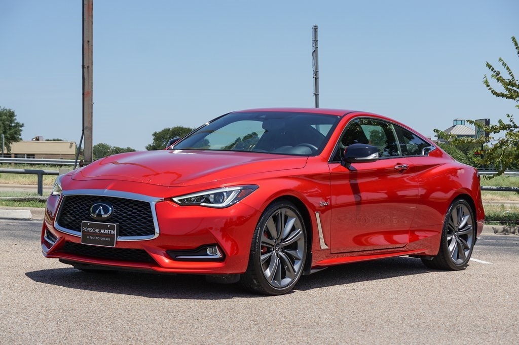 Infiniti q60 red sport